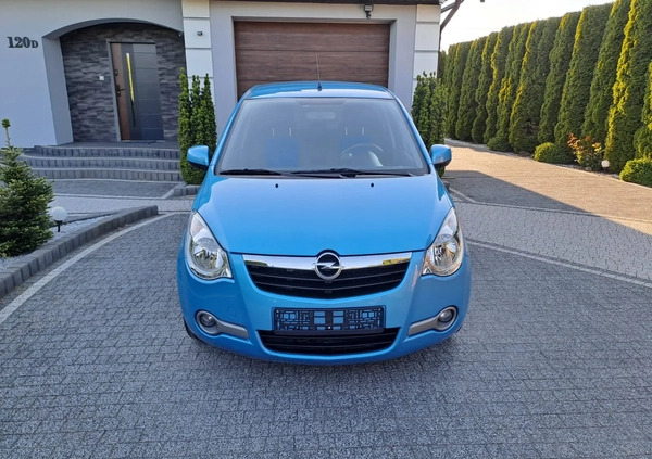 Opel Agila cena 12900 przebieg: 154000, rok produkcji 2008 z Zamość małe 67